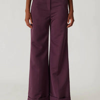 Techy Sateen Wide Leg Pant