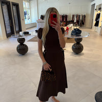 Compact Rib Tulip Dress