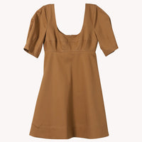 Bustier Puff Sleeve Mini Dress