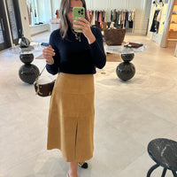 Suede Hudson Skirt