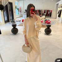 Grace Scallop Trim Skirt