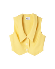 Collared V-Neck Vest