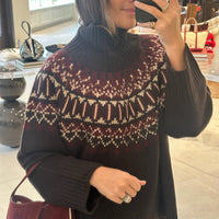 Scottie Fairisle Mockneck