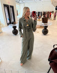 Wide Leg Pleated Pant