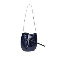 Belted Bucket Bag
