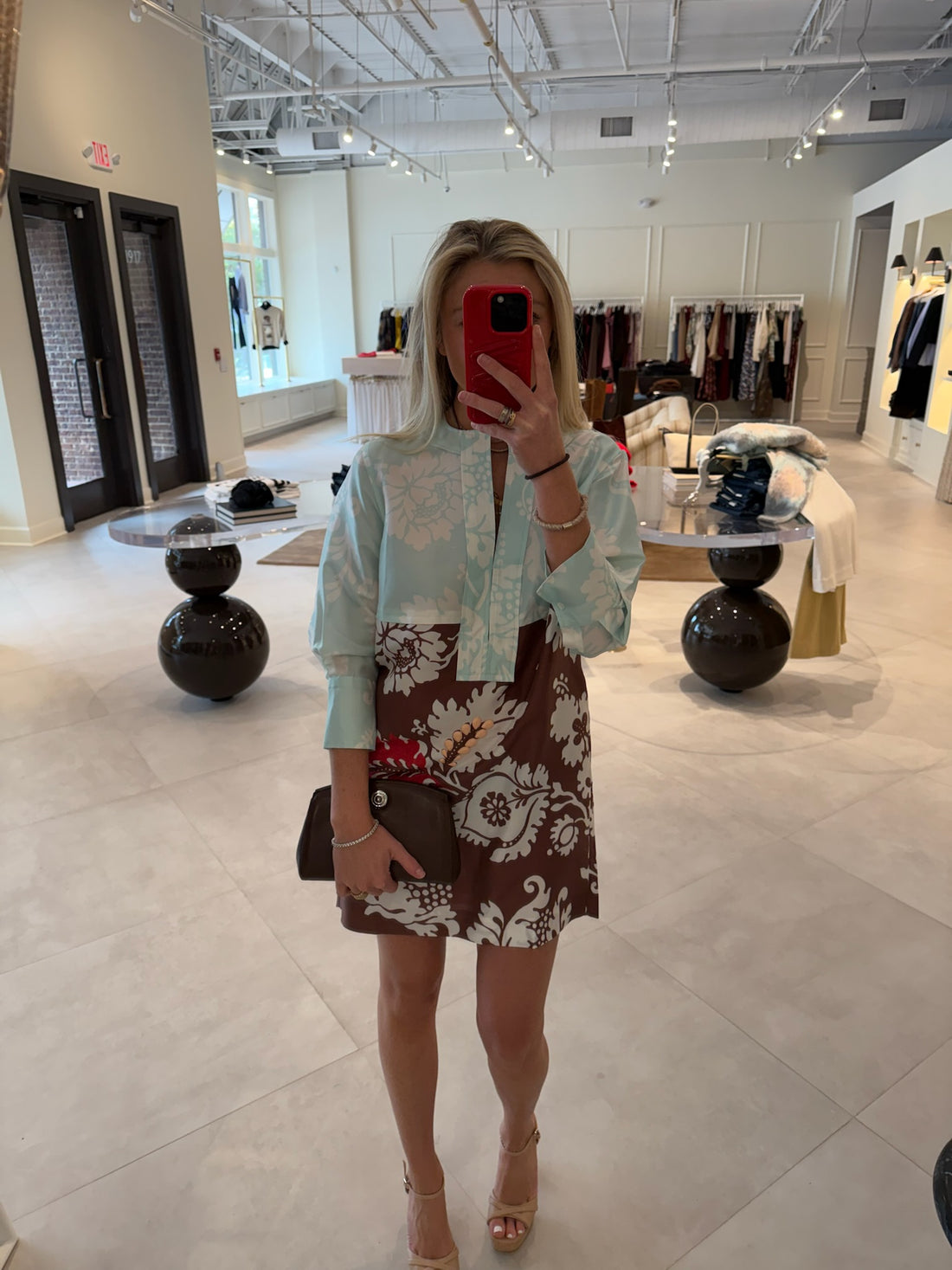 Cabana Floral Tunic Dress