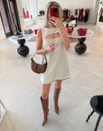 Bound Cutout Mini Dress