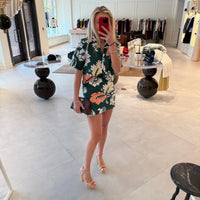 Cabana Floral Mini Skirt
