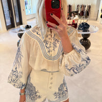 Villa Romantica Blouse