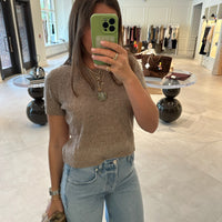 Como Ribbed Tee