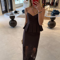 Iris Pleat Top