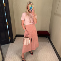 Suede Hudson Skirt