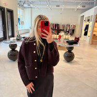 Marlo Lace-like Mockneck