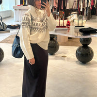 Scottie Fair Isle Mockneck