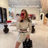 Cropped Bungee Waist Shirt