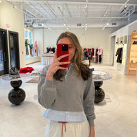 Cropped Shirting Polo