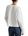 Cropped Long Sleeve Tee