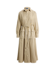 Striped Utility Shirtdress Shirtdress