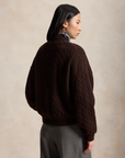 Cableknit Bomber Jacket
