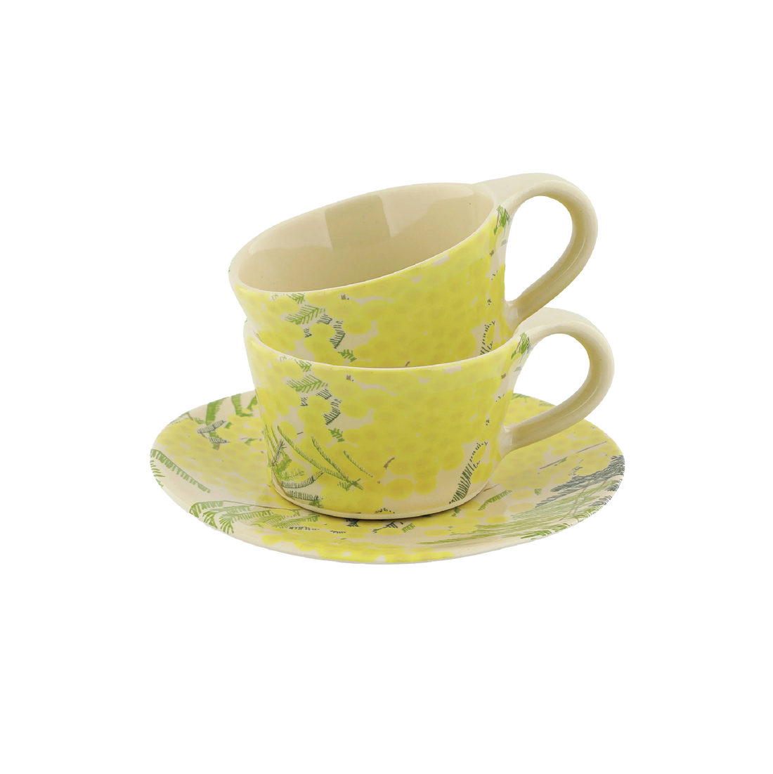 Cup and Saucer Pair
