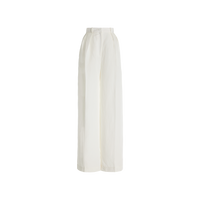 Button Pleated Trouser