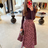 Sylvie Jacquard Skirt