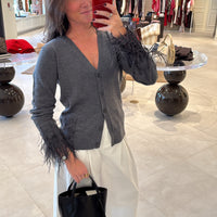 Charlotte Feather Cardigan