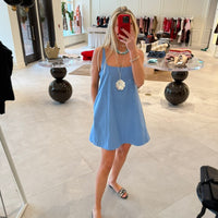 Grossgrain Raffia Flats