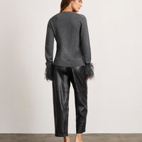 Charlotte Feather Cardigan