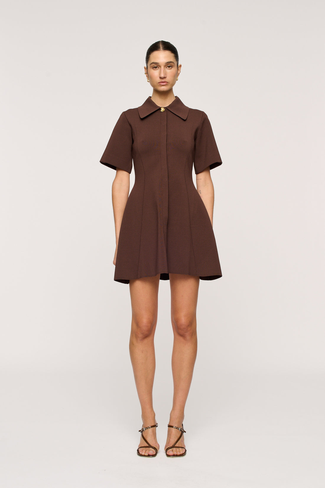 Sorrel Knit Shirt Dress