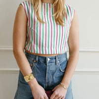 Richard Ottoman Stripe Top