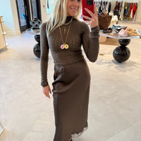 Rhea Mock Neck