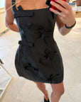 Bow Detail Mini Dress
