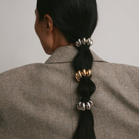 Glossy Dome Beaded Elastic