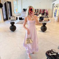 Emine Fringe Hem Dress