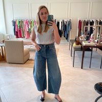 Richard Ottoman Stripe Top