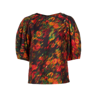 Flowers in Motion Canvas Top