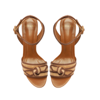 Raffia Platform Heel