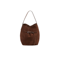 Large Belted Bucket Bag