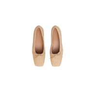 Square Toe Ballerina Flat
