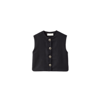 Hernan Stripe Wool Vest
