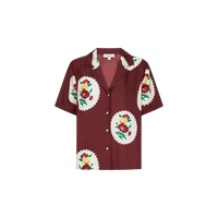 Folk Doilie Camp Shirt