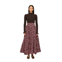 Sylvie Jacquard Skirt