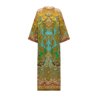 Clemenza Silk Midi Dress