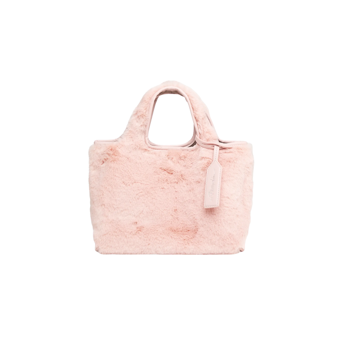 Faux Fur Mini Market Tote