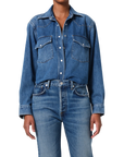 Cropped Western Shirt