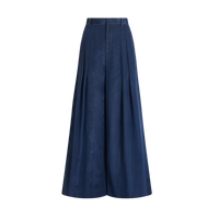 Wide Leg Pleat Pleat Pants