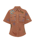 Dusty Embroidered Shirt