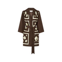 Graphic Shell Tunic Dress