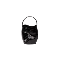 Belted Mini Bucket Croc Bag